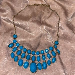 Turquoise statement necklace
